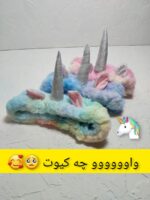 هدبند یونیکورن هدبند فانتزی هدبند تک شاخ