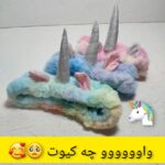 هدبند یونیکورن هدبند فانتزی هدبند تک شاخ